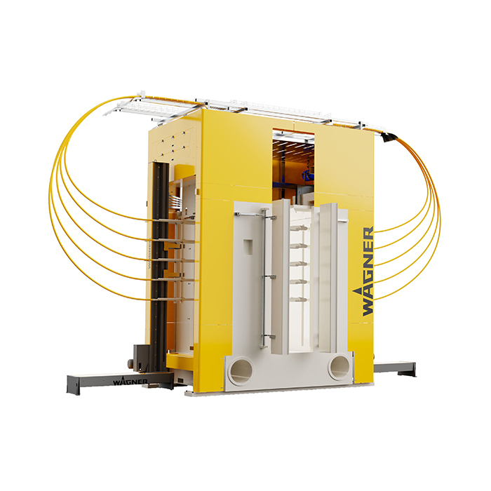 S-Cube-CleanAssist自動清潔功能的緊湊型噴粉房